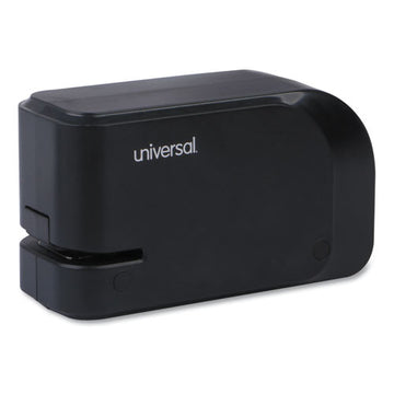 Universal® Half-strip Electric Stapler With Staple Channel Release Button, 20-sheet Capacity, Black freeshipping - TVN Wholesale